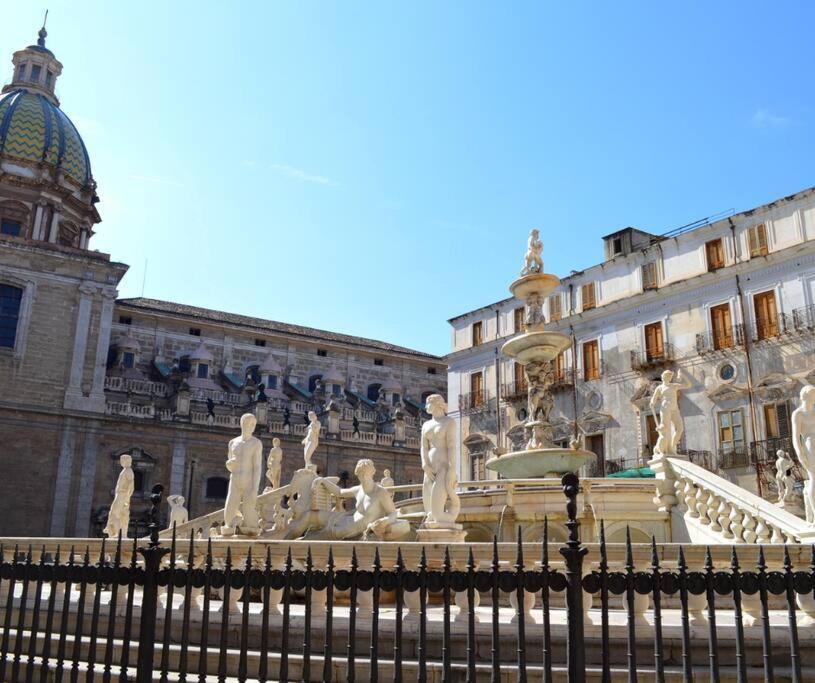 Casetta Poli- Appartamento Con Terrazza - Centro Storico Palerme Extérieur photo